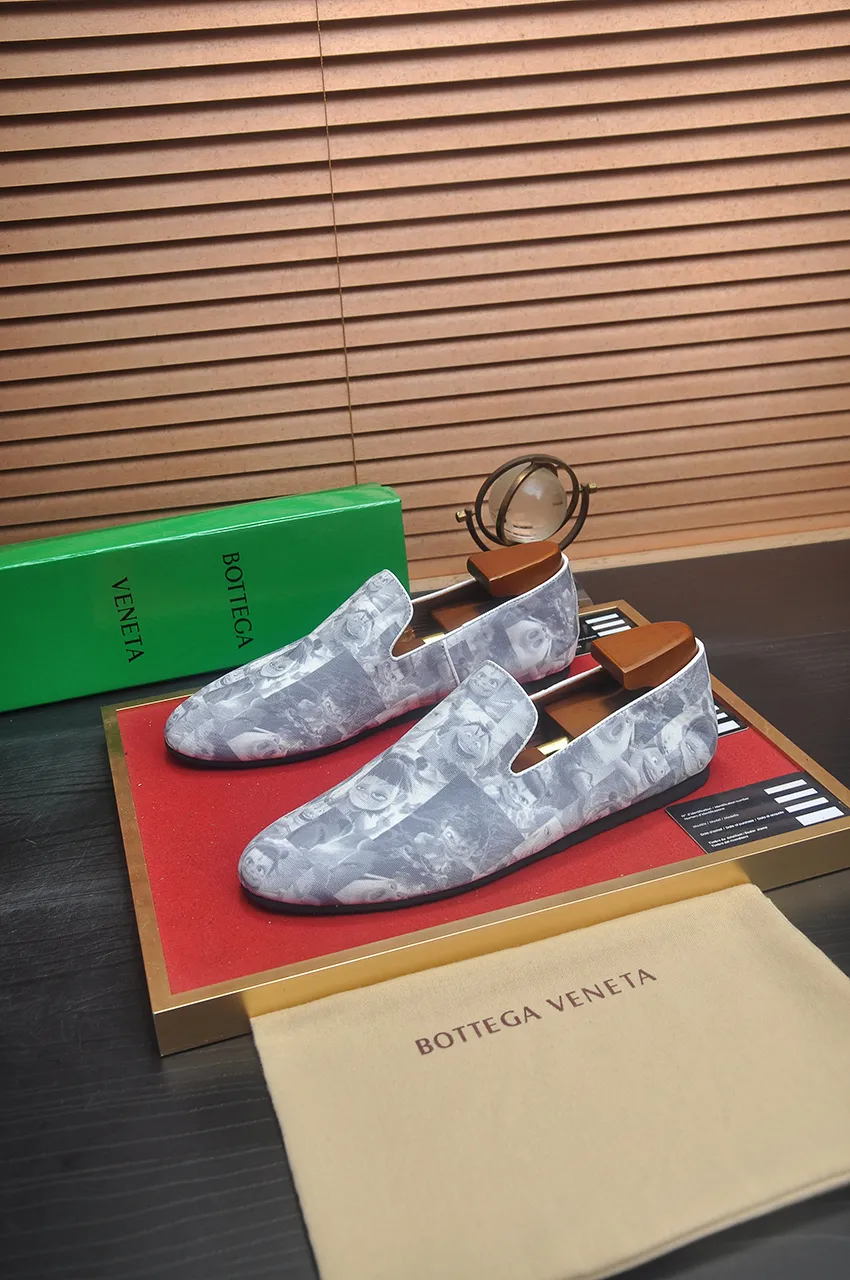 Men's shoes 💰460💶 [Botteg Venetta (BV)] (wallet shoes) exclusive new model official website new model The upper is made of high-quality top calfskin. Delicate feel and flowing luxurious texture. Tailored for refined men to create a noble aura. Delicate and regular Mark hand stitching. Smooth lines. Full sheepskin lining, comfortable to wash sweat. 38-44